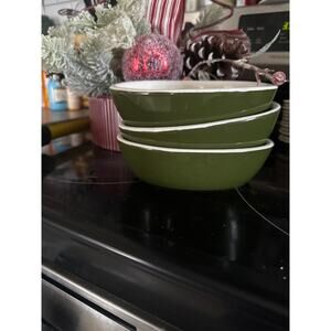 Green hall oval dishes ( price one dish)